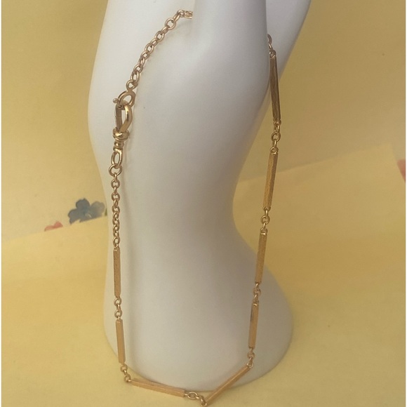 Beautiful Solid 14K Antique Gold Victorian Style PocketWatch Chain. Unique! - Picture 4 of 13